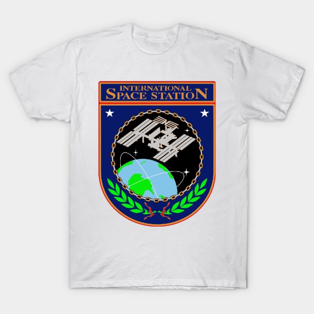 Symbol of the ISS T-Shirt by Spacestuffplus